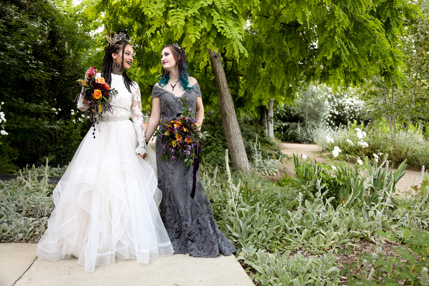 southern california wedding photographer bride and bride lesbian wedding