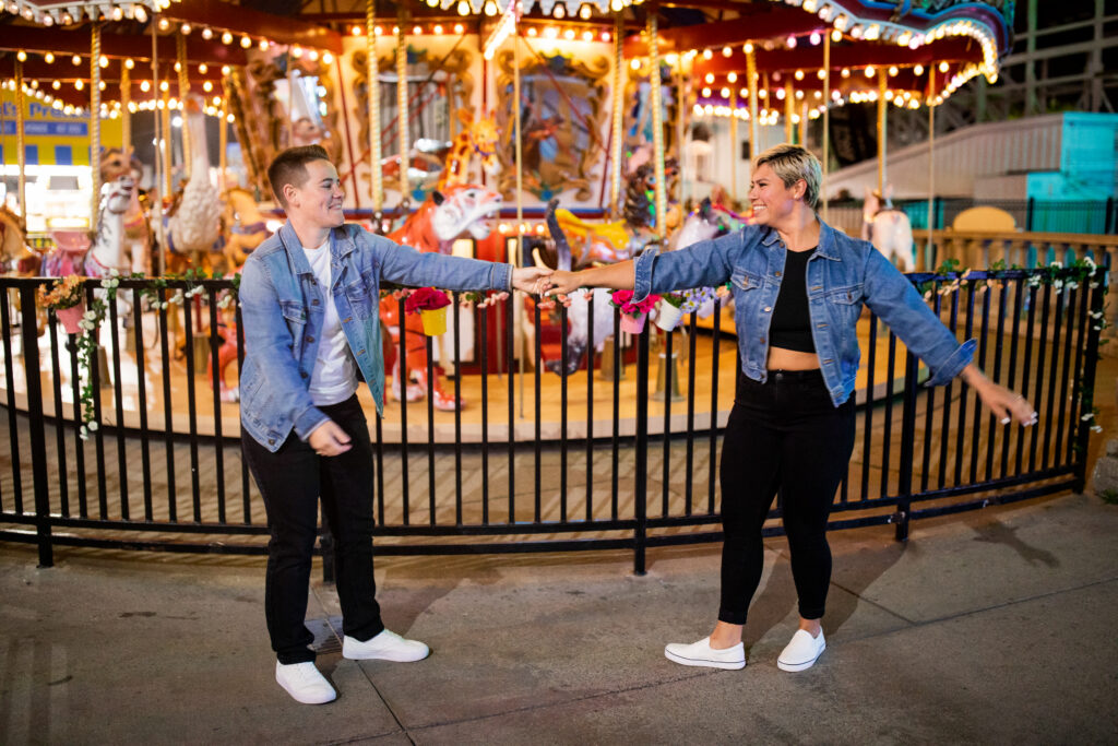Engagement photo outfit ideas